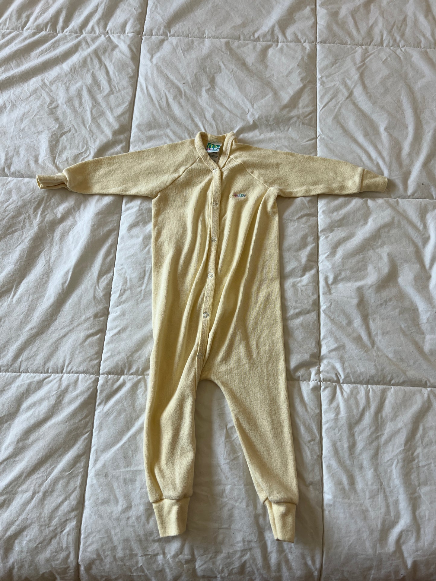 Yellow McBaby Onesie (9-24mo)
