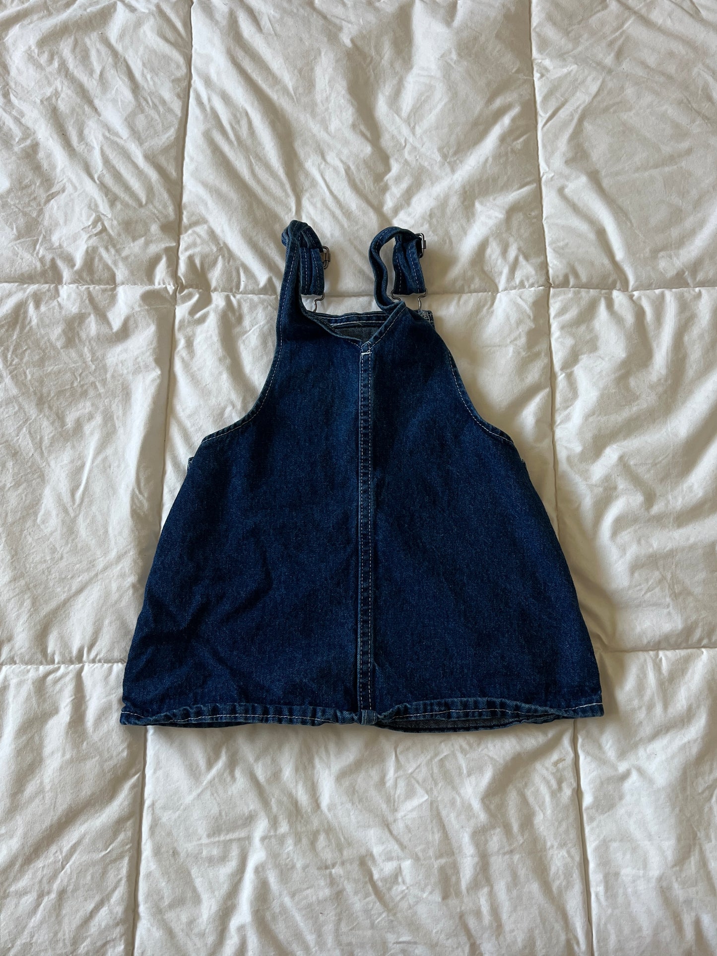 Liberty Denim Overall Dress (2T)