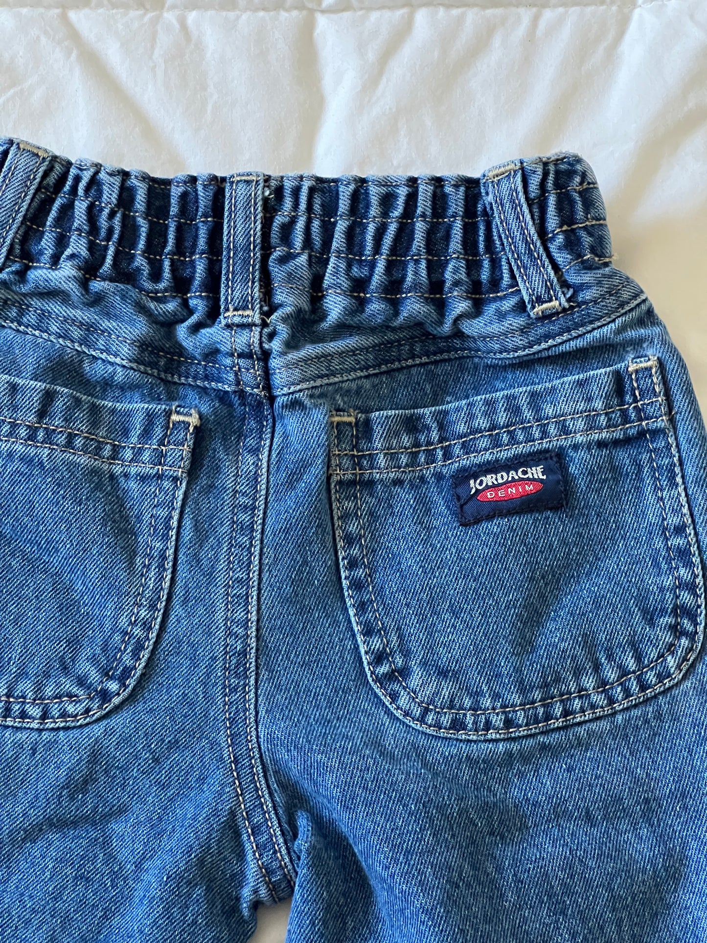 Fishing Bear Denim Jeans (2T)