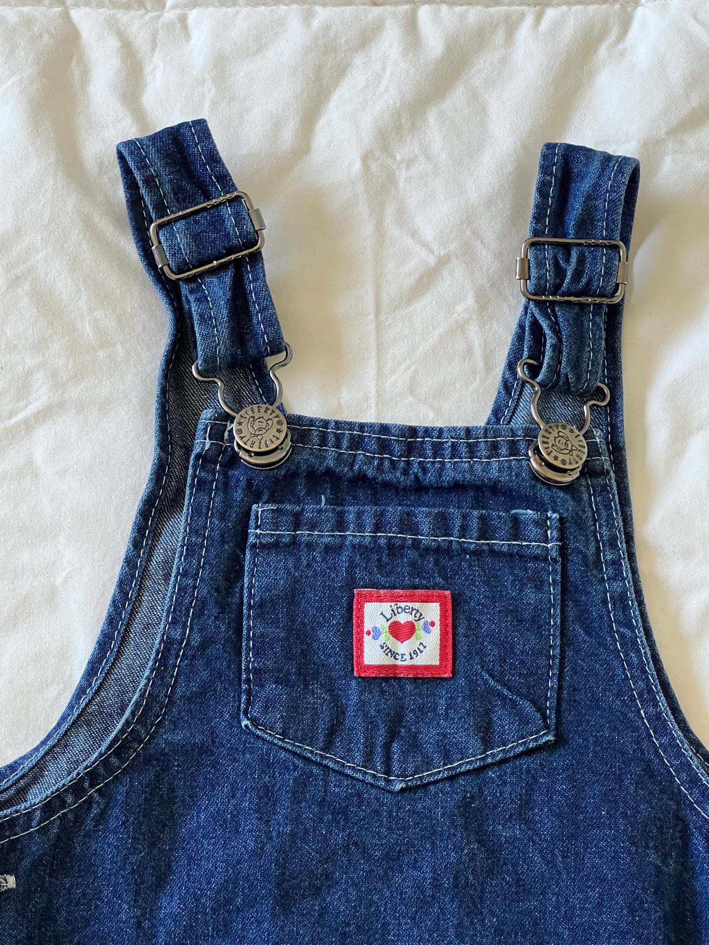 Liberty Denim Overall Dress (2T)