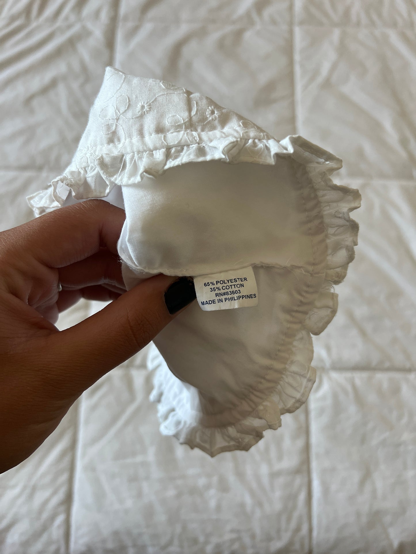 White Cherry Hat (Nb-12mo)
