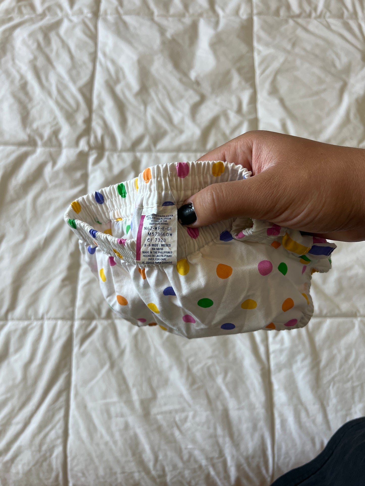 Polka-Dot Circus Bloomers (3-6 mo)