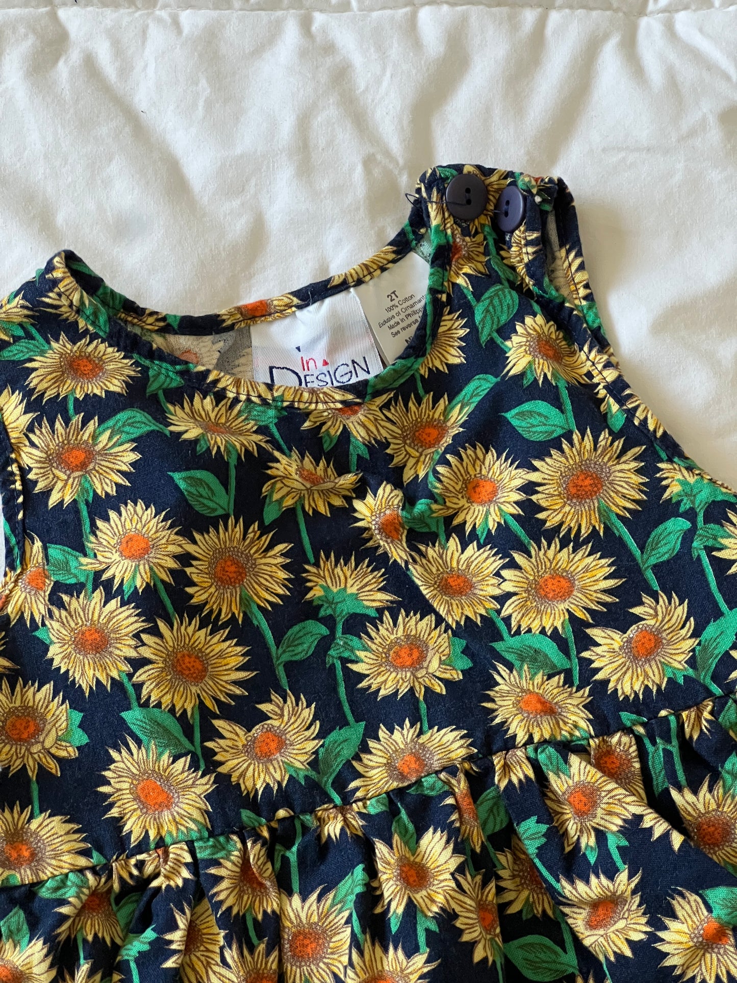 Sunflower Dress (2T)