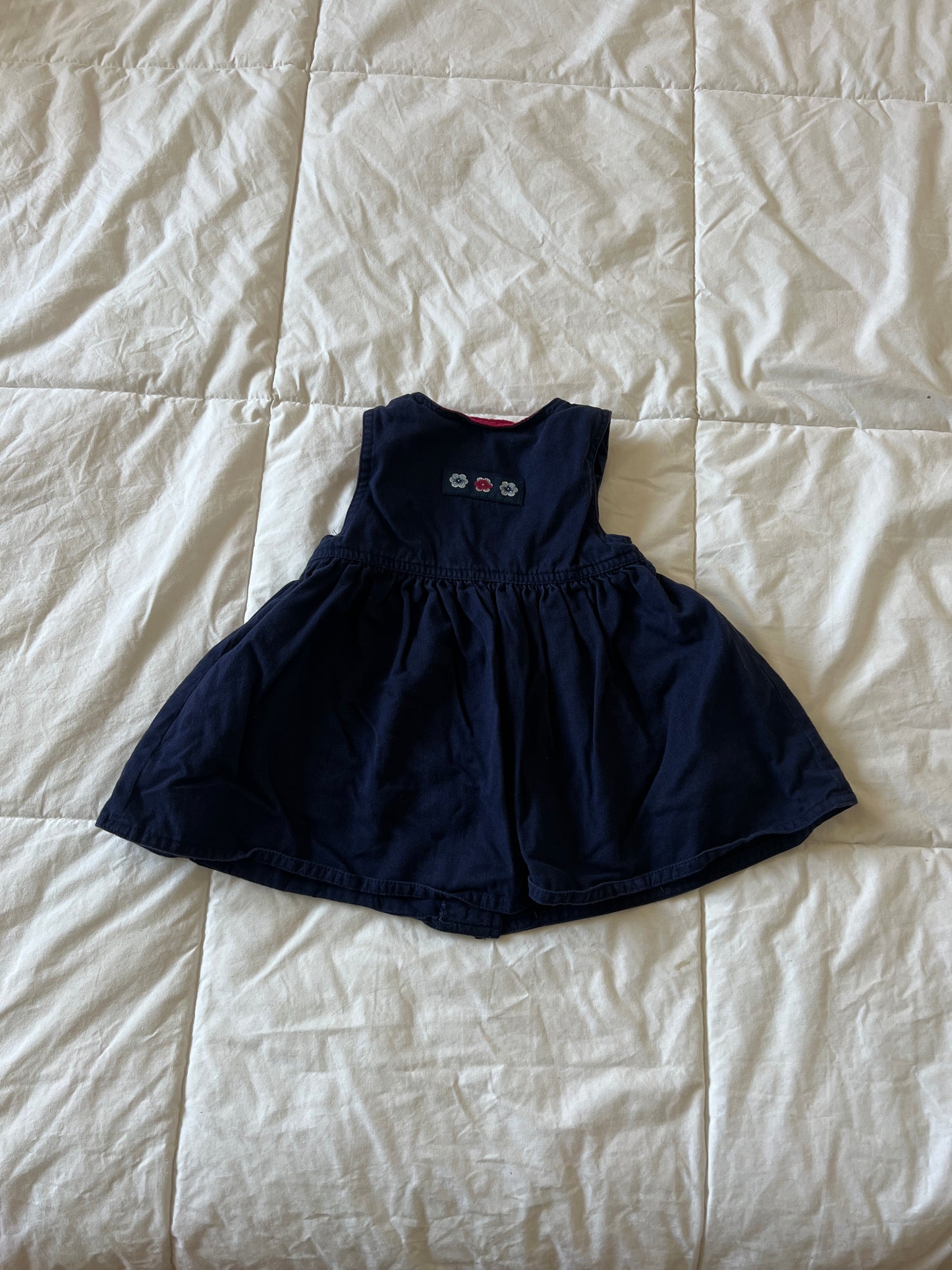 McKids Navy Blue Dress (12mo)