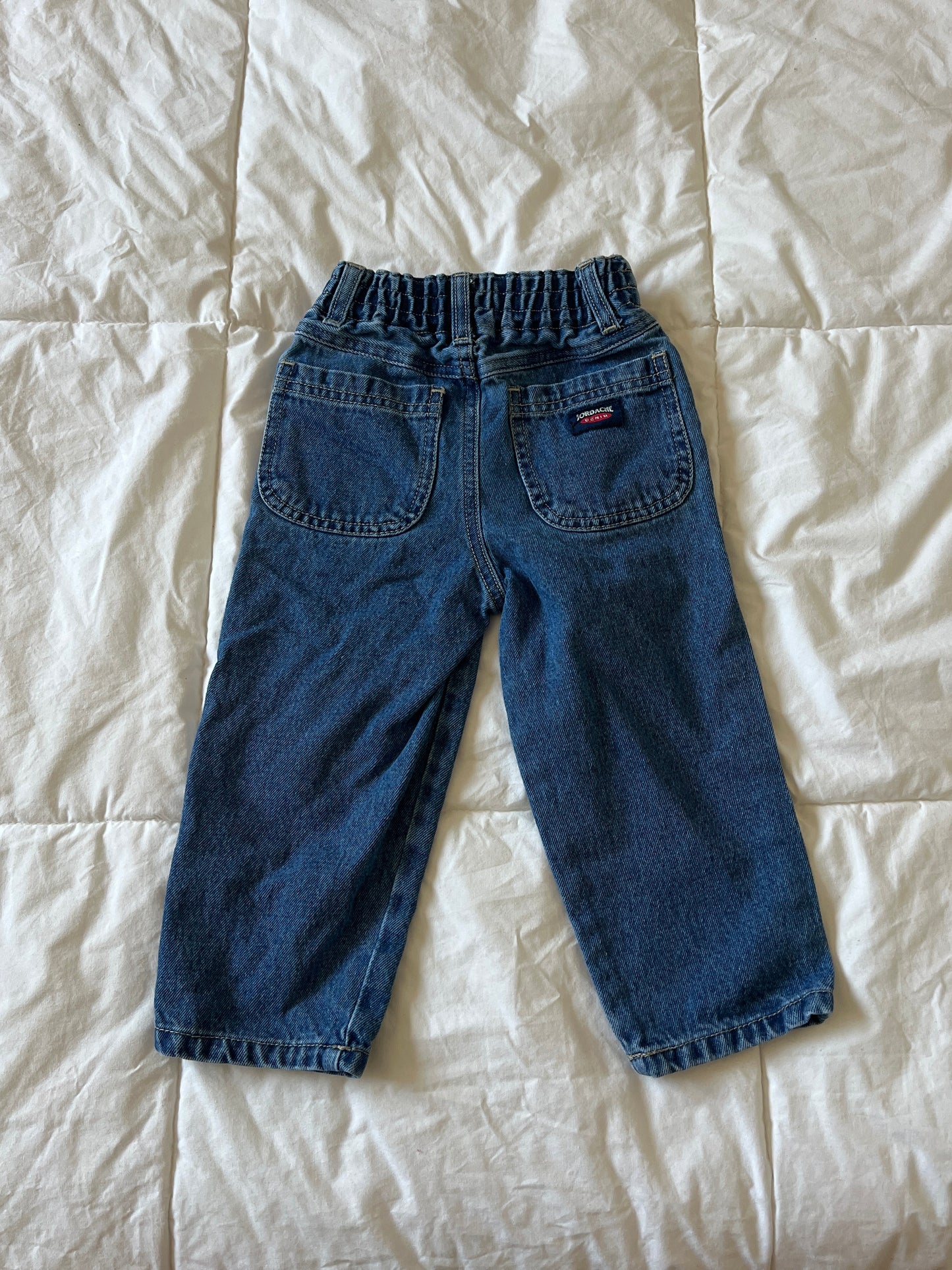 Fishing Bear Denim Jeans (2T)