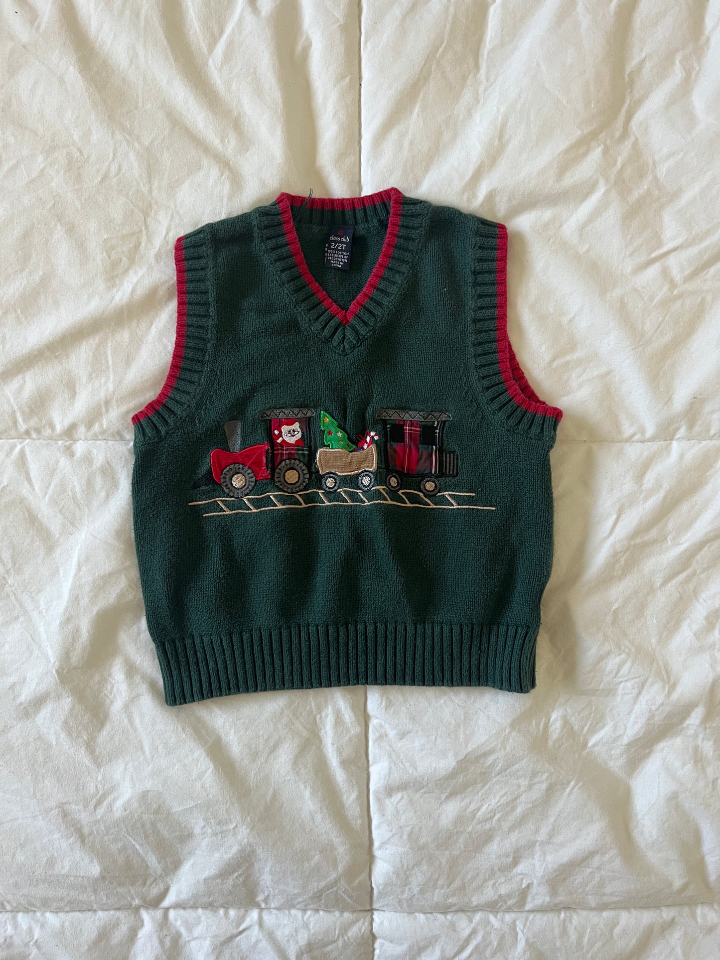 Christmas Sweater Vest (24 mo)