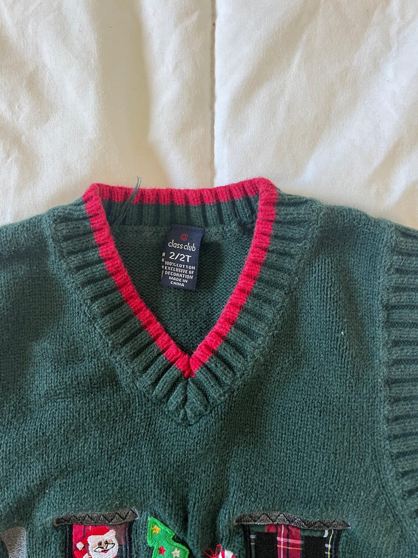 Christmas Sweater Vest (24 mo)