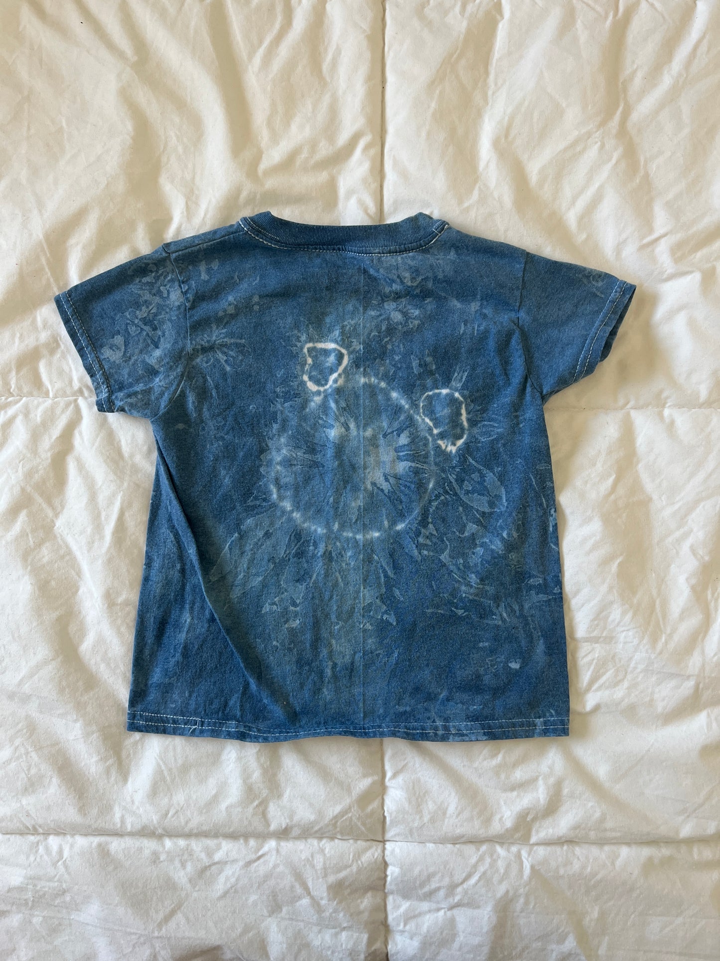 Blue Tie Dye Bear Tee (2T)