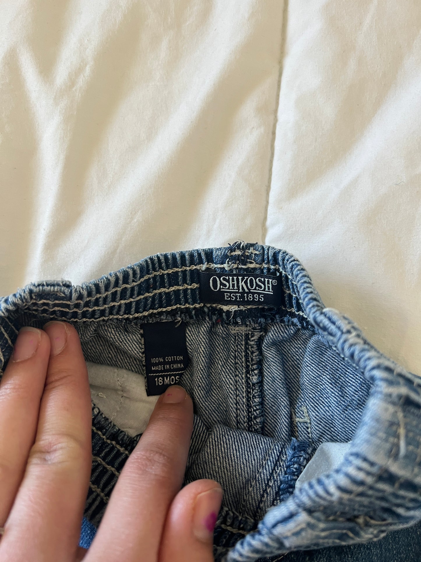 Oshkosh Denim Shorts (18 mo)