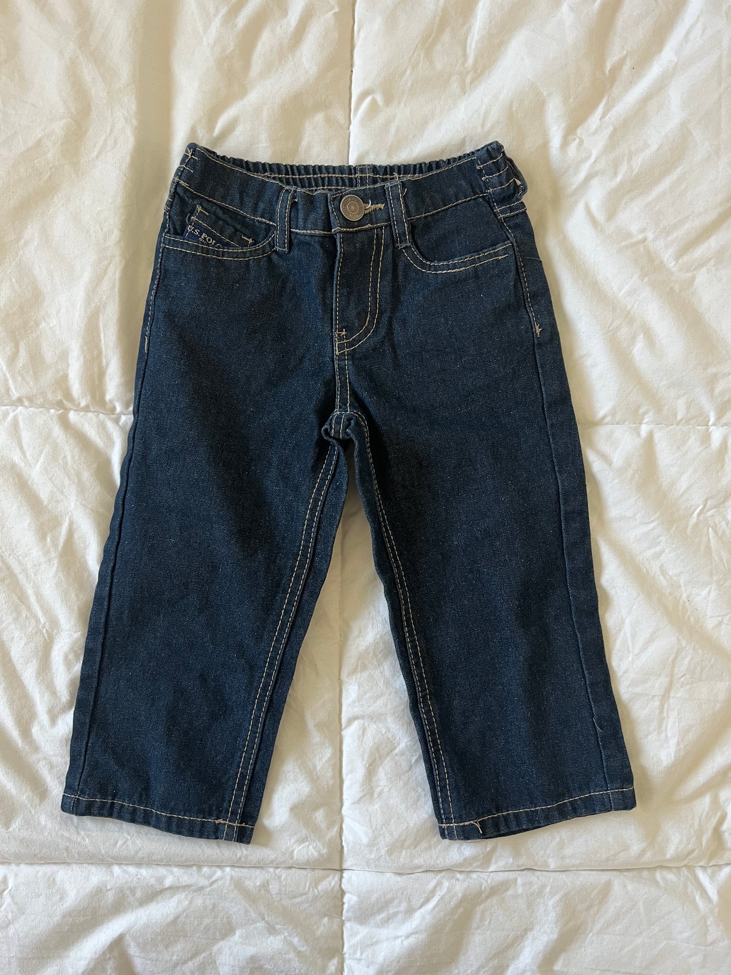 U.S. Polo Dark Wash Jeans (2T)