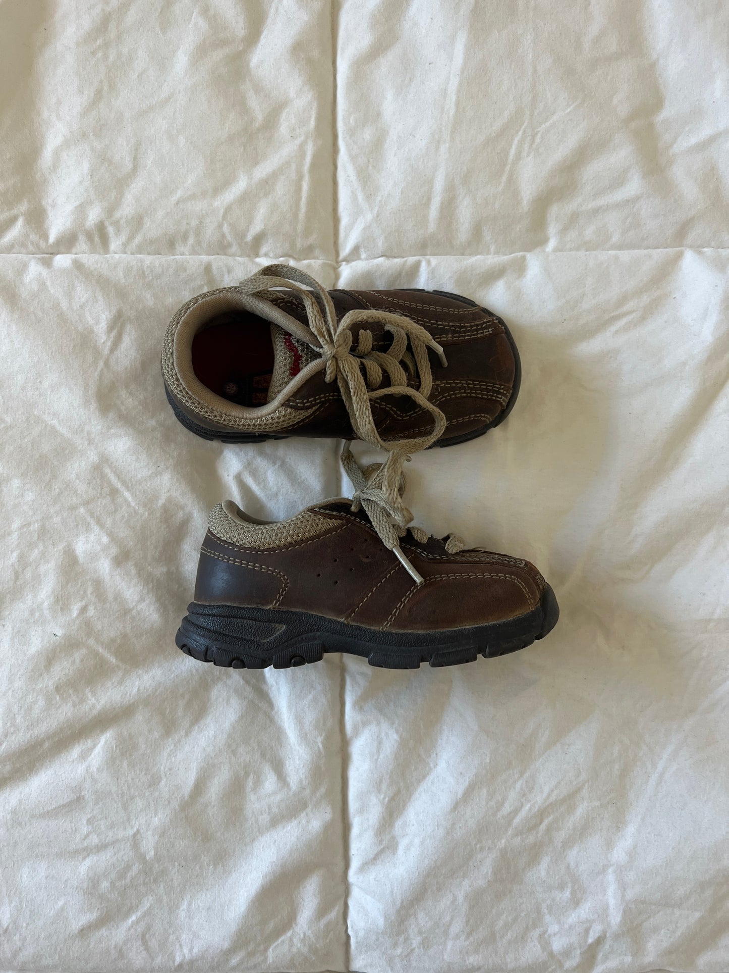 Brown Baby/Toddler Sneakers (size 6)