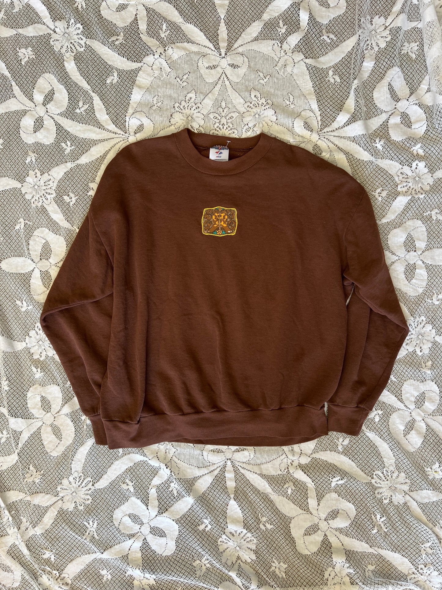 Upcycled Western Patch Tops