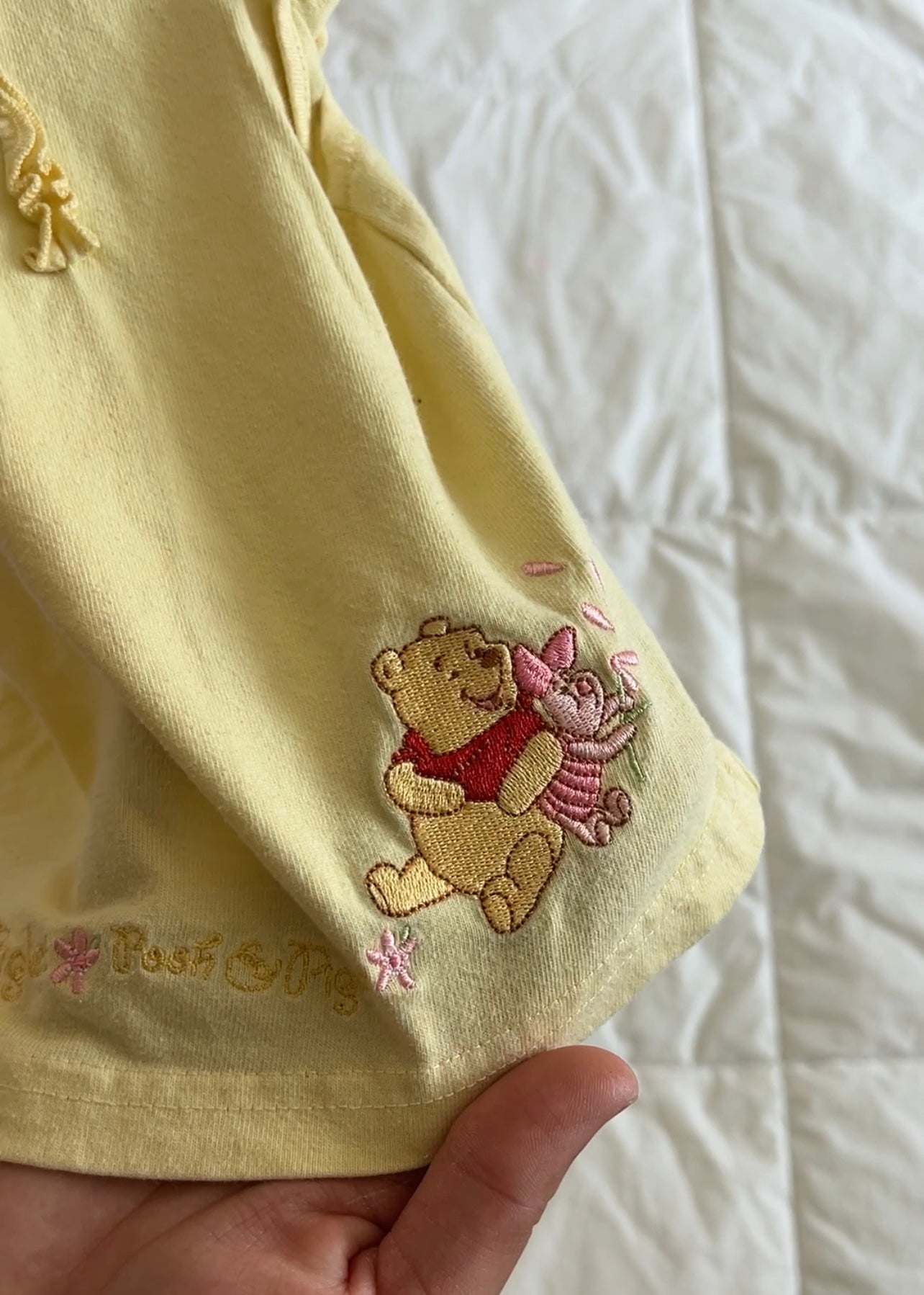 Yellow Winnie The Pooh Shirt (2T)