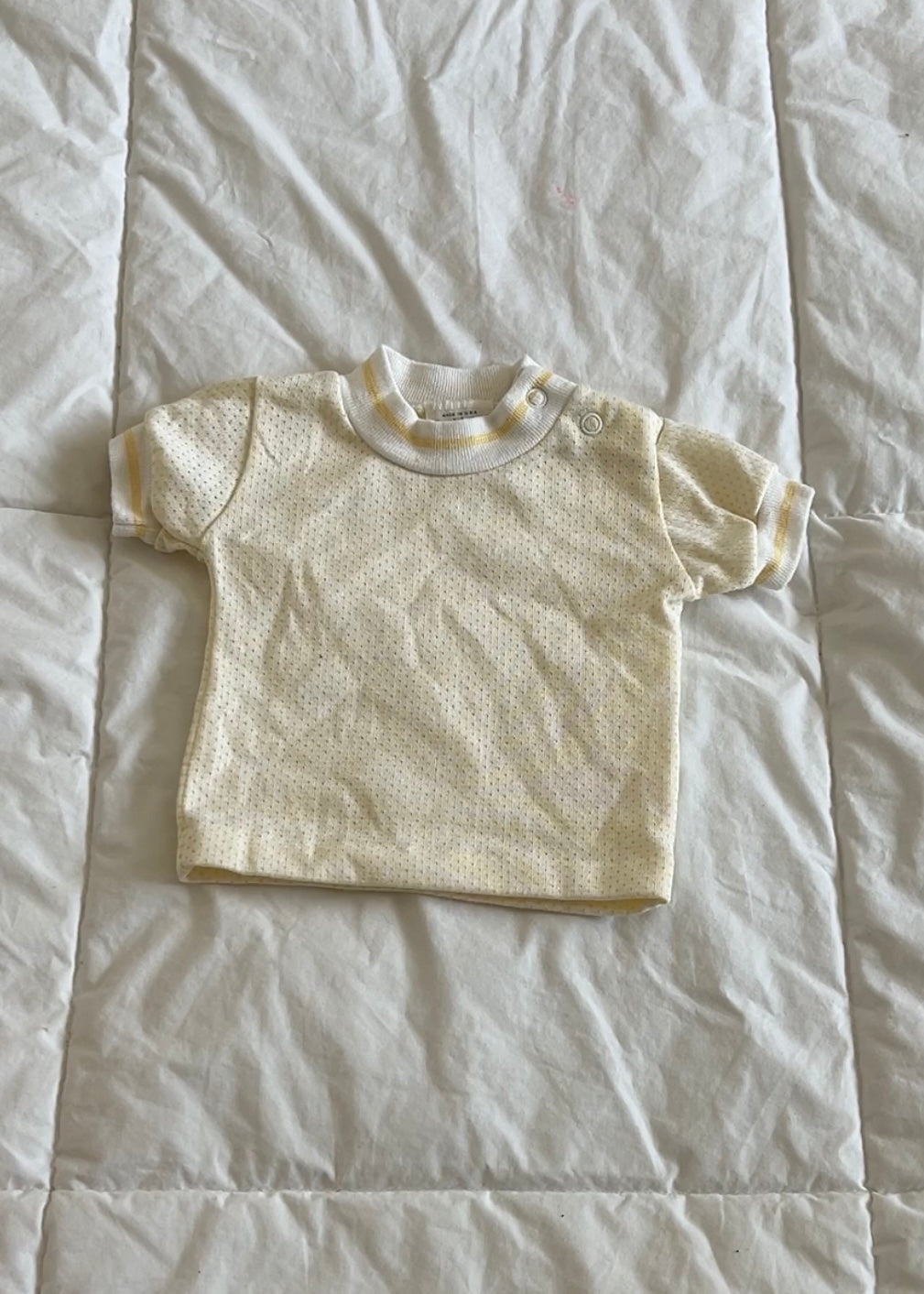 Vintage Yellow Bunny Set (Newborn)