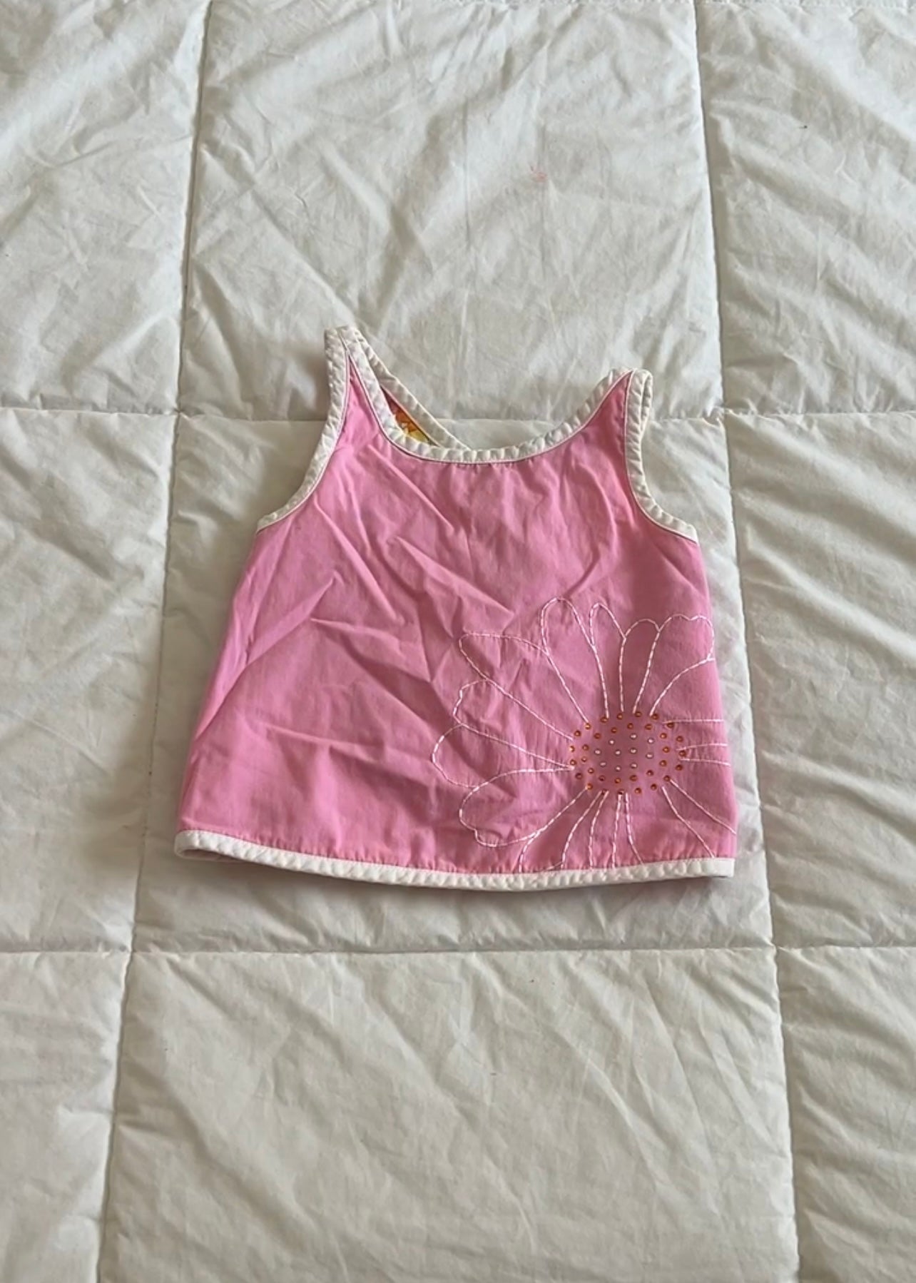 1970s Floral Reversible Top (2-4T)
