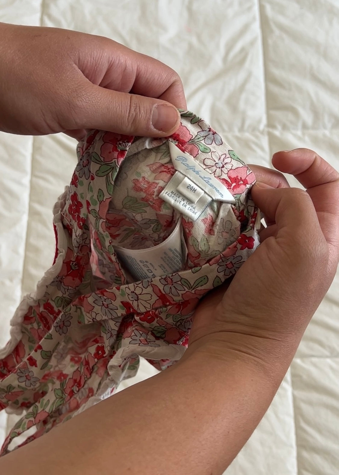 Ralph Lauren Floral Romper (2T)