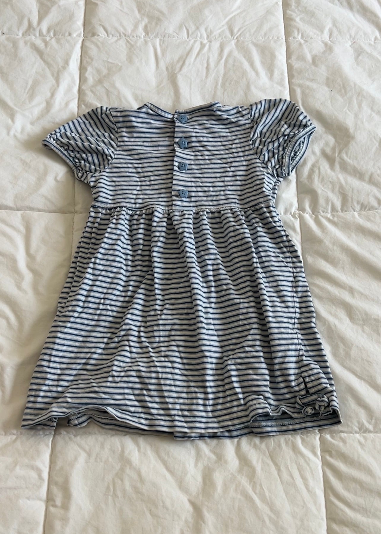 Winnie The Pooh Striped Dress (4/5T)