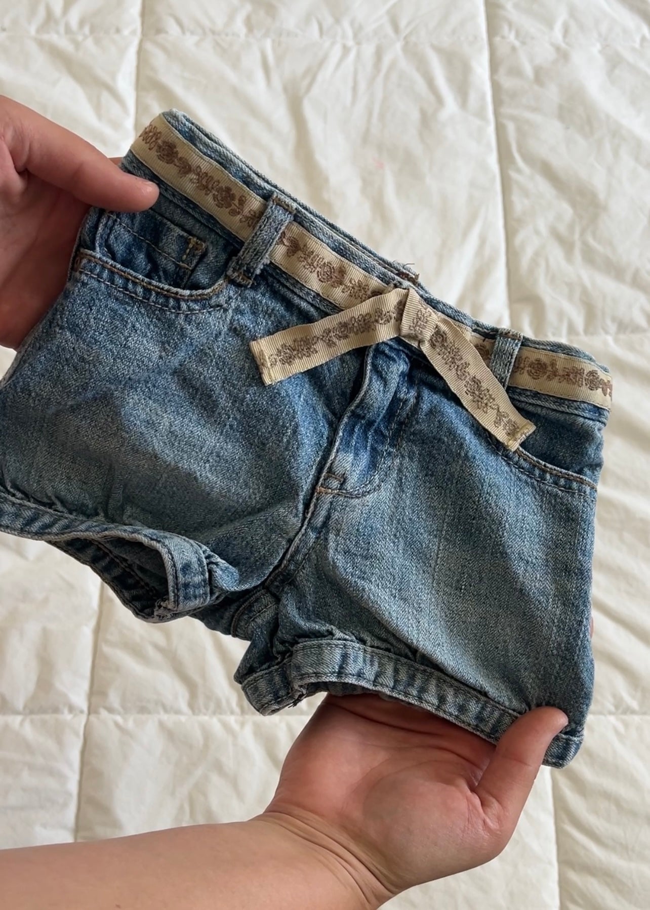 Denim Oshkosh Shorts (2T)