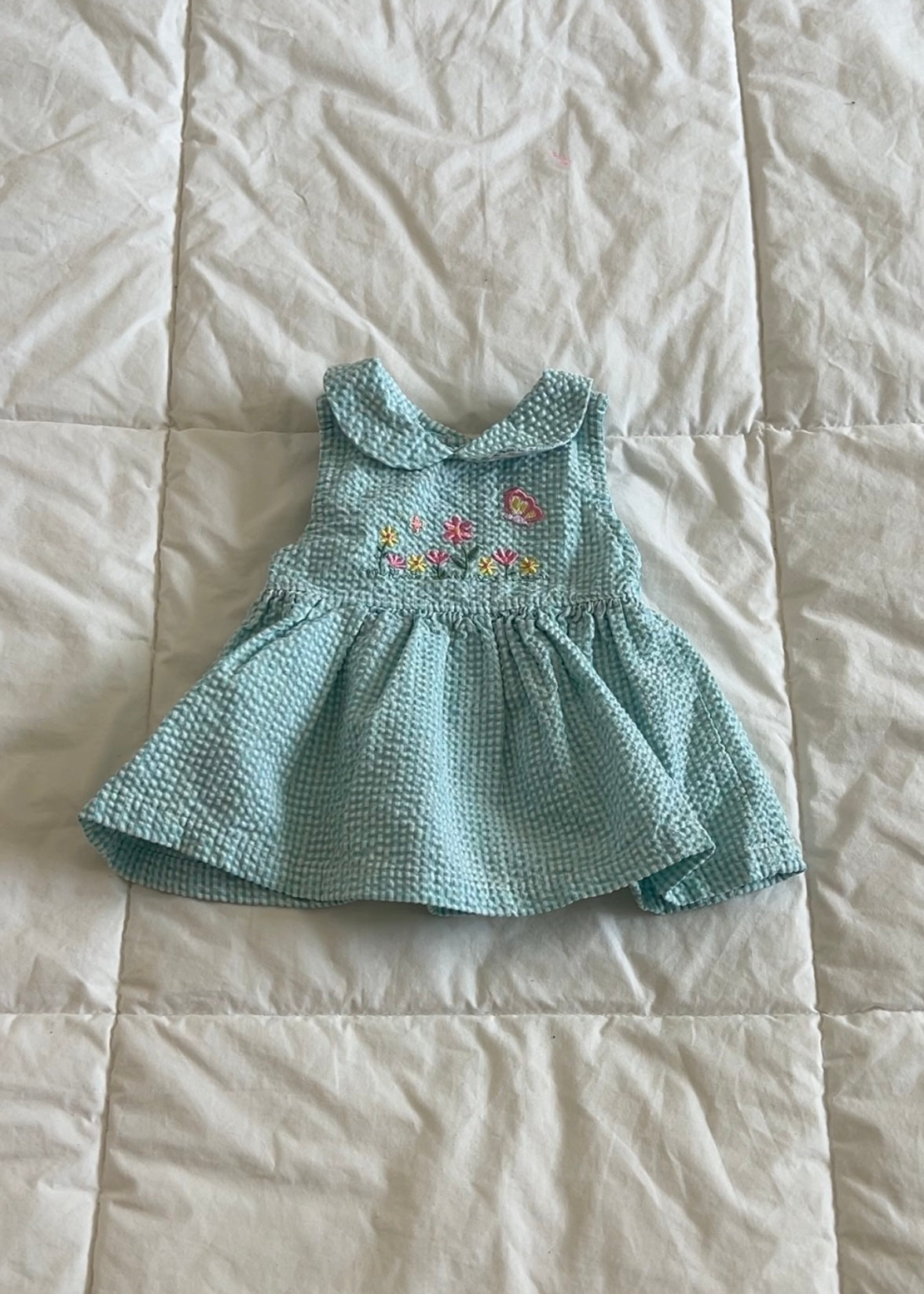 Y2k Blue Spring Dress (3/6mo)