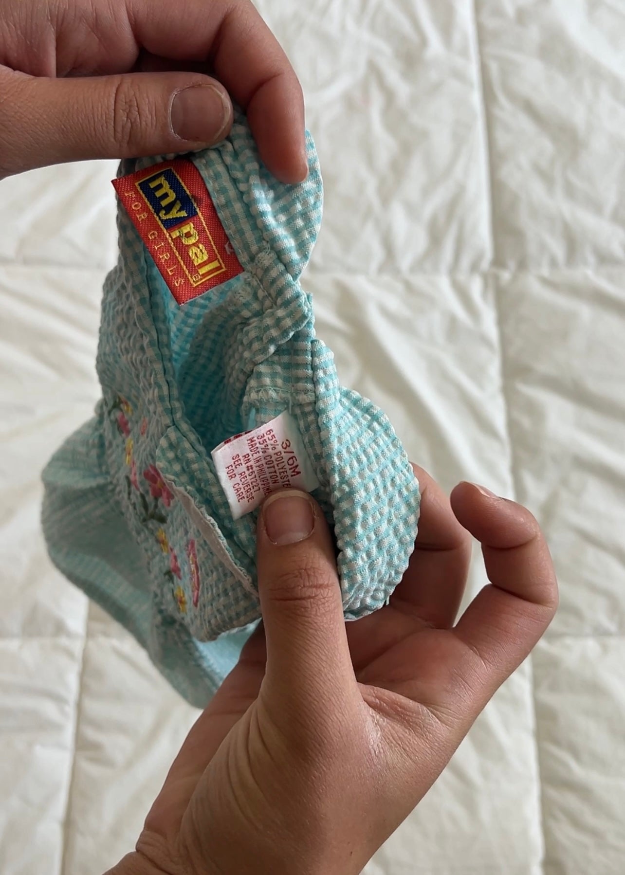 Y2k Blue Spring Dress (3/6mo)