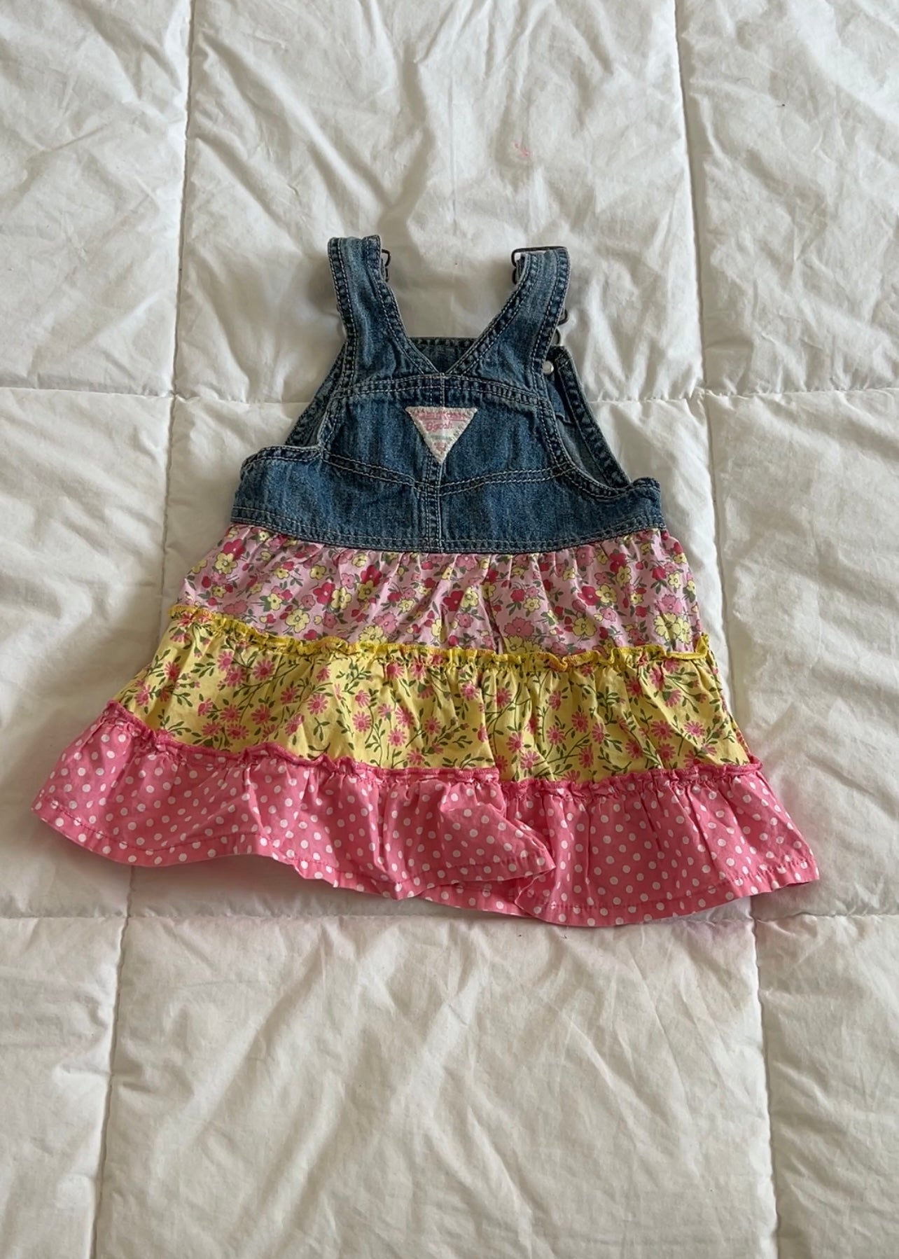 Oshkosh Overall Floral Dress (2T)