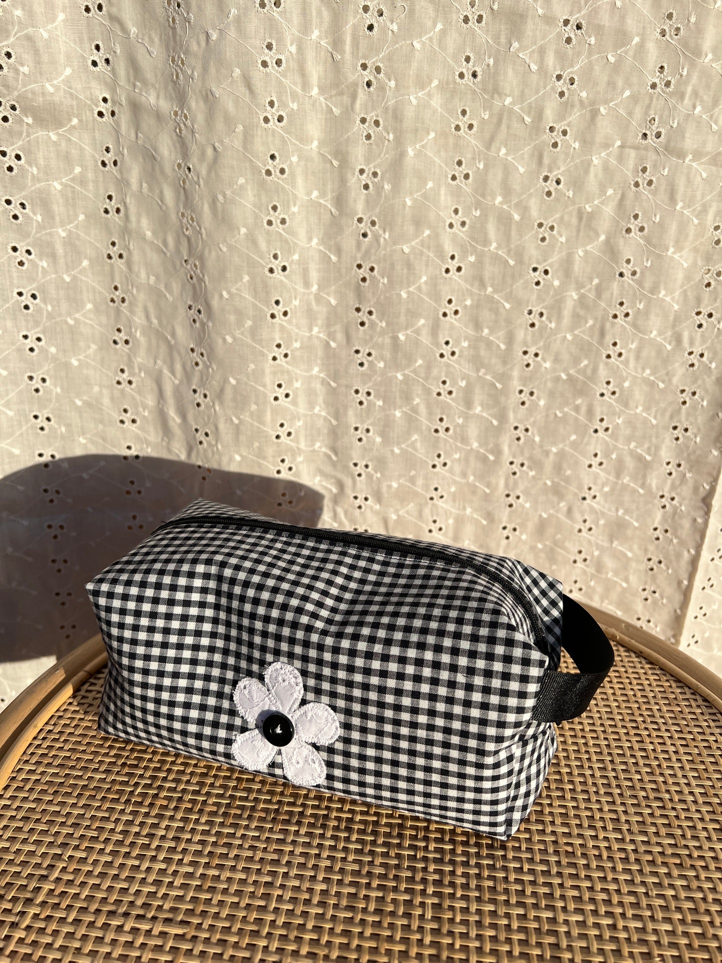 Flower Button Pouch