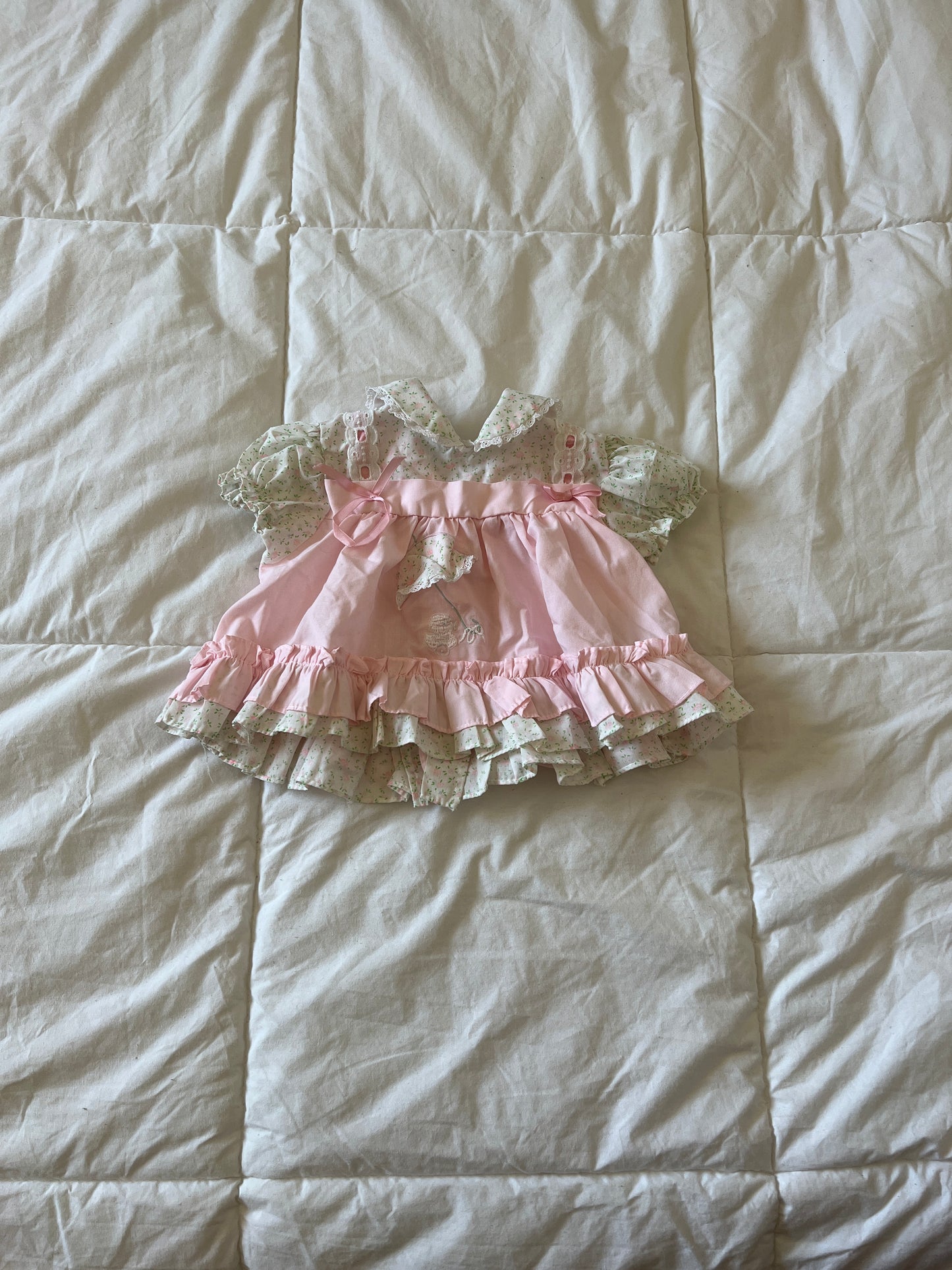 Vintage Duck Umbrella Babydoll Top/Dress (6-12 mo)