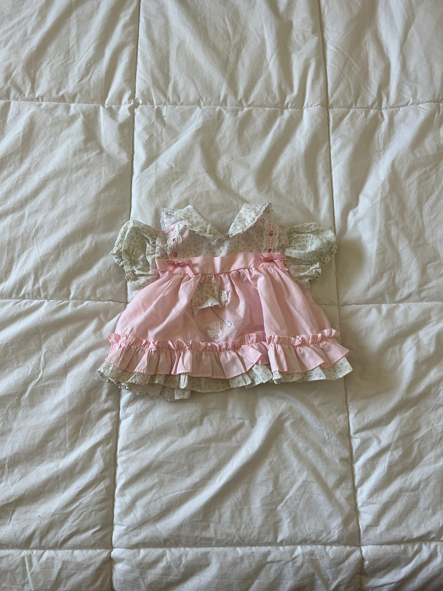 Vintage Duck Umbrella Babydoll Top/Dress (6-12 mo)