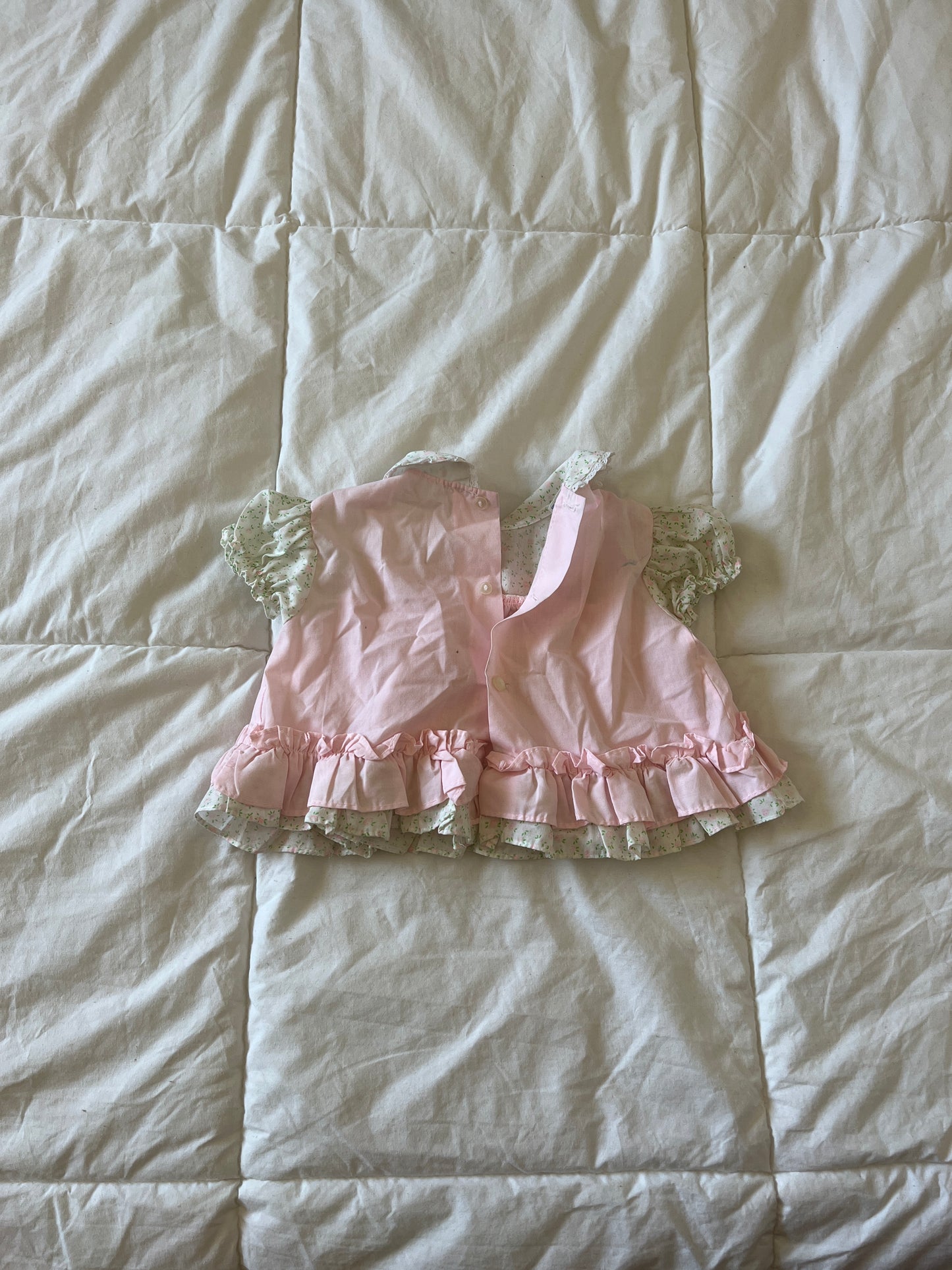 Vintage Duck Umbrella Babydoll Top/Dress (6-12 mo)