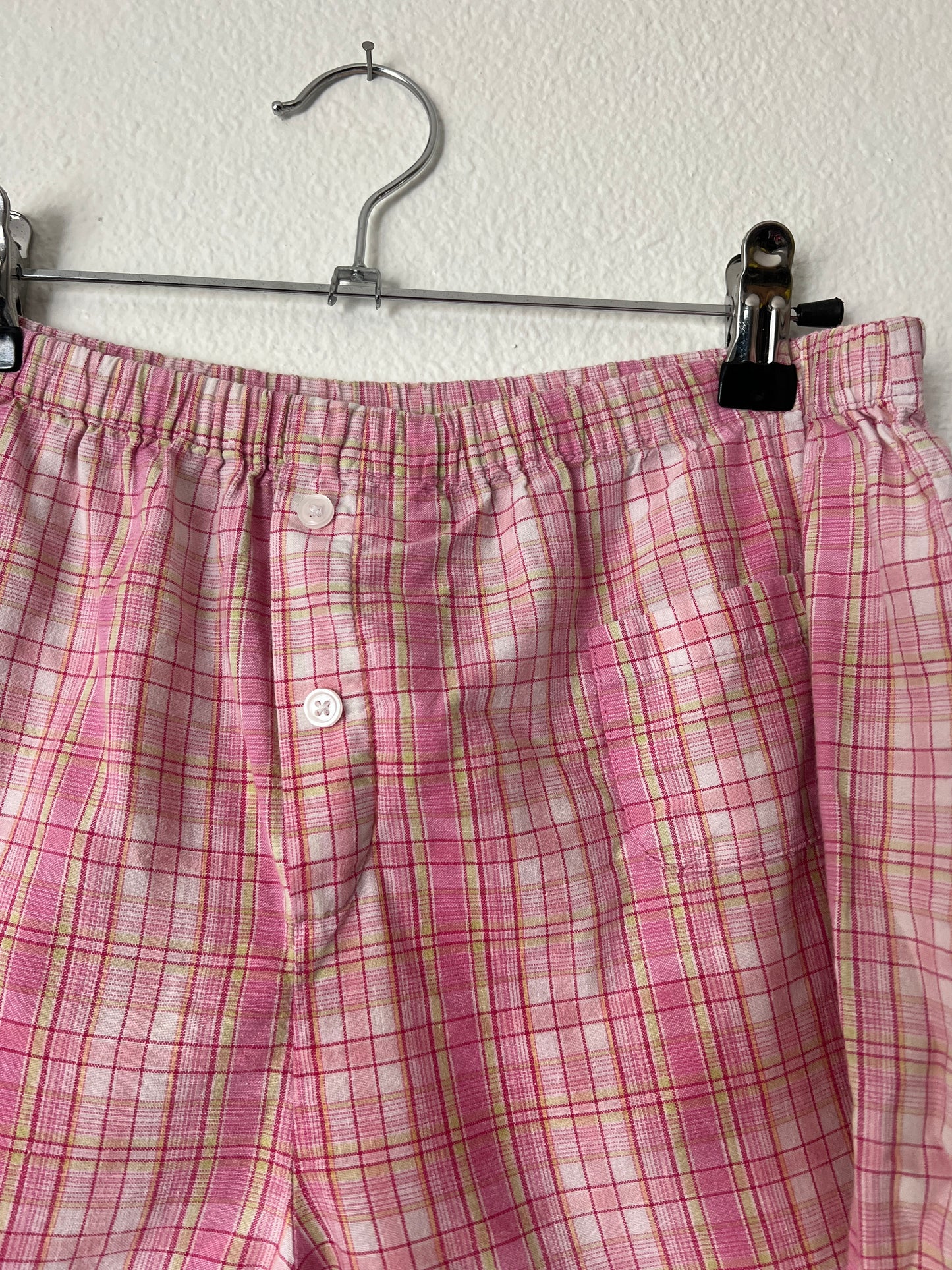 Y2k Pink Boxer Shorts (s/m)