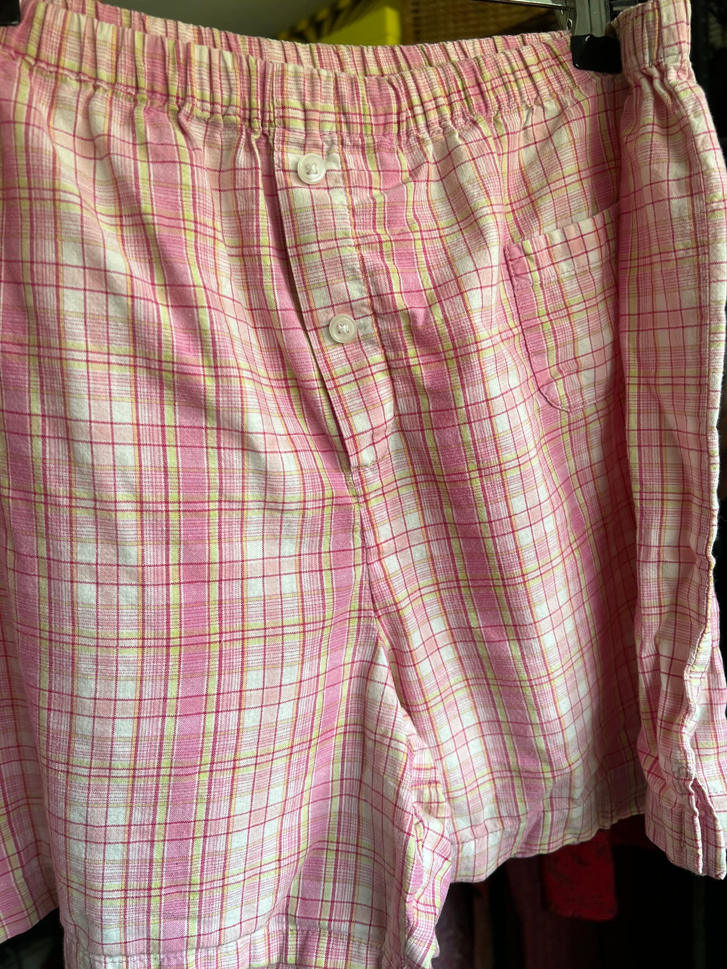 Y2k Pink Boxer Shorts (s/m)