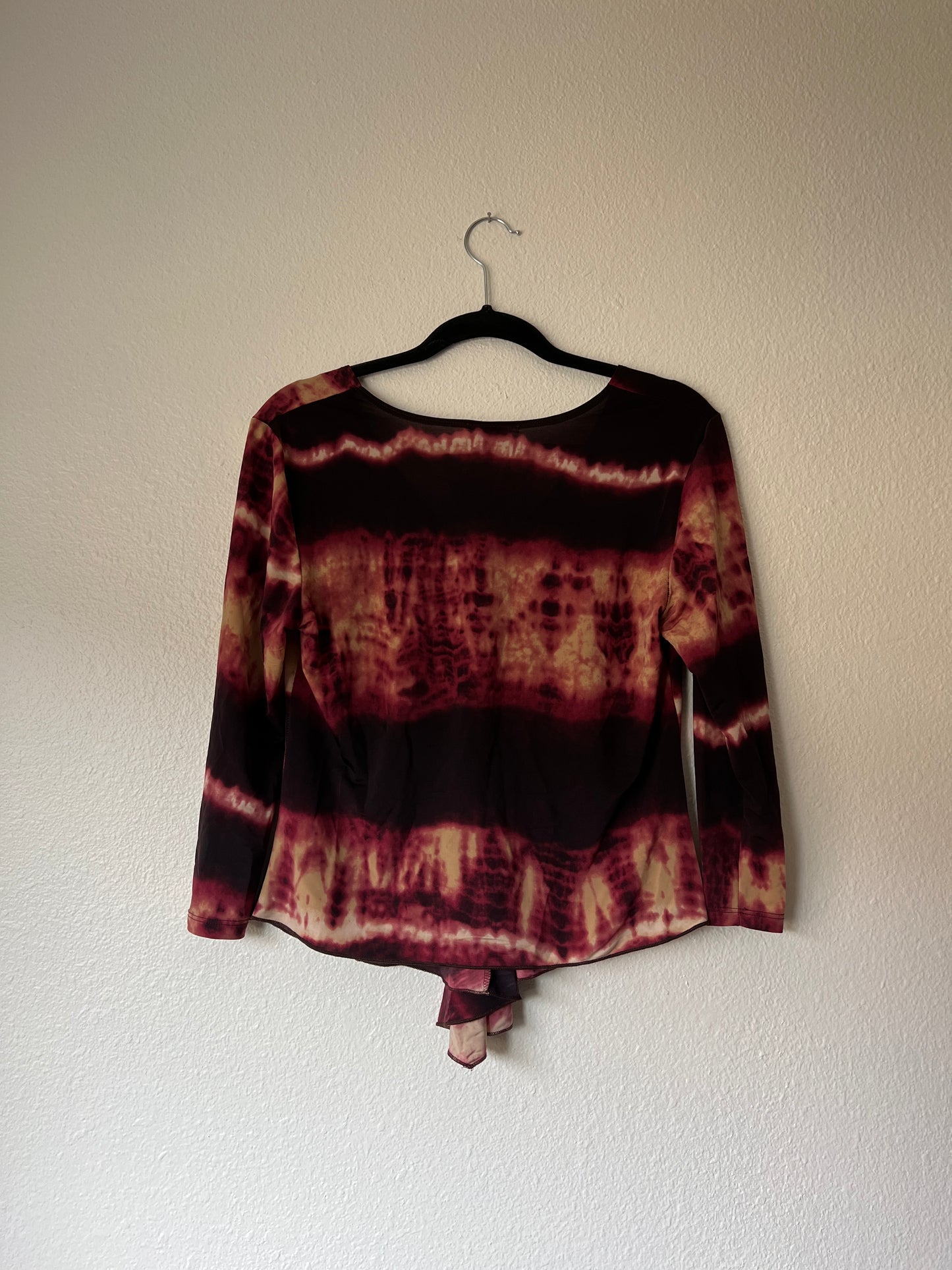 Y2k Lava Print Top (m)