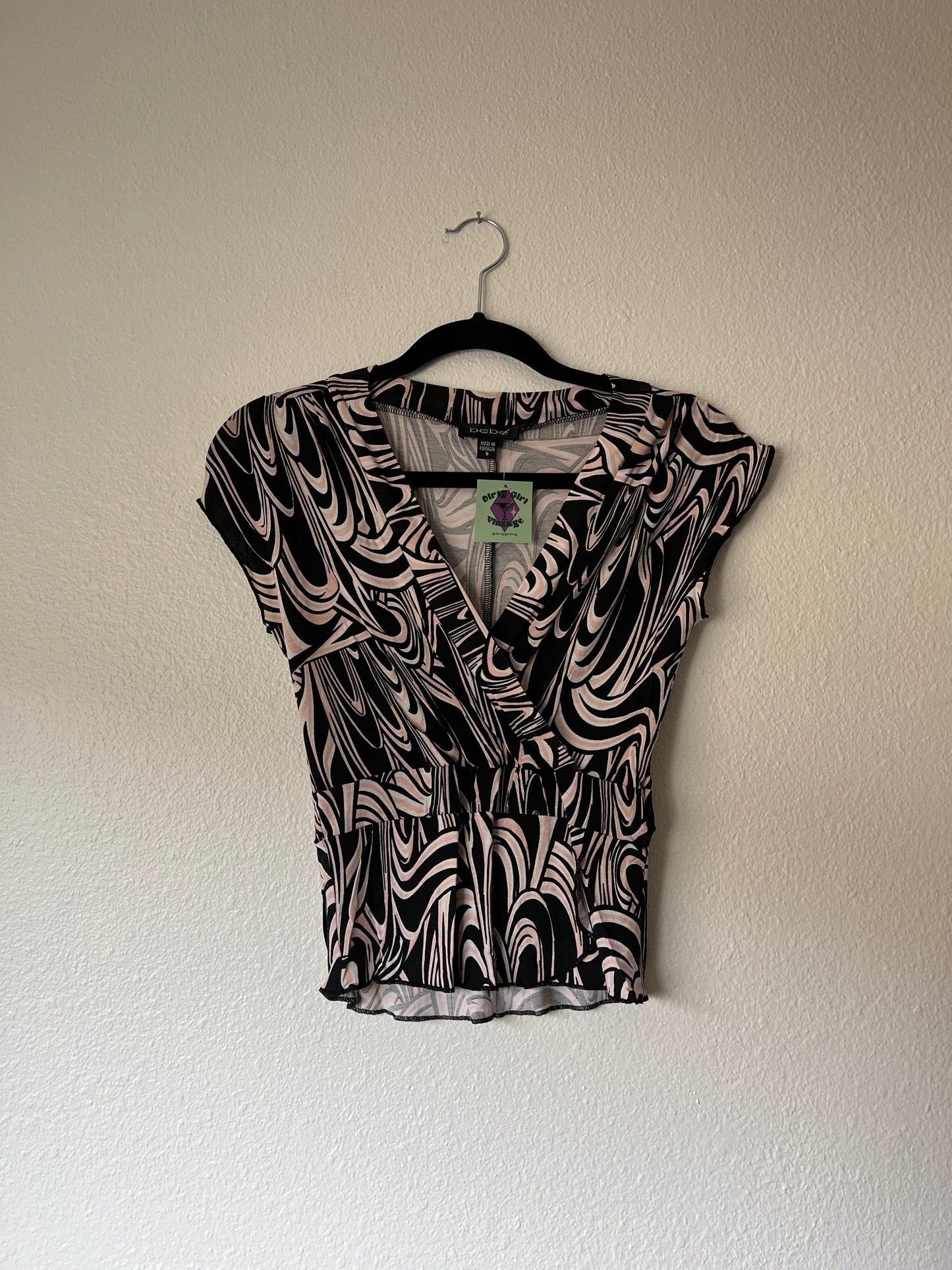 Vintage Bebe Top (xs/s)