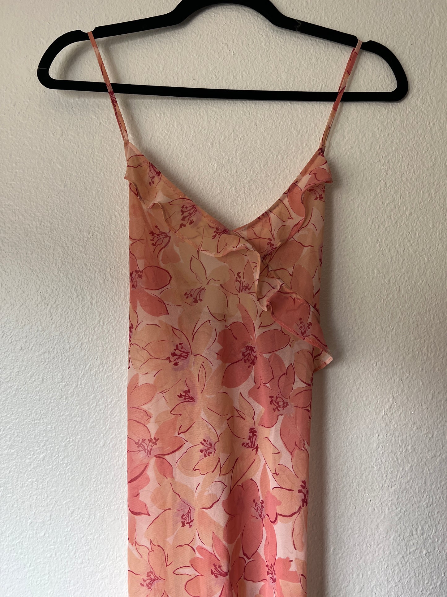 Y2k Sheer Maxi Dress (s/m)