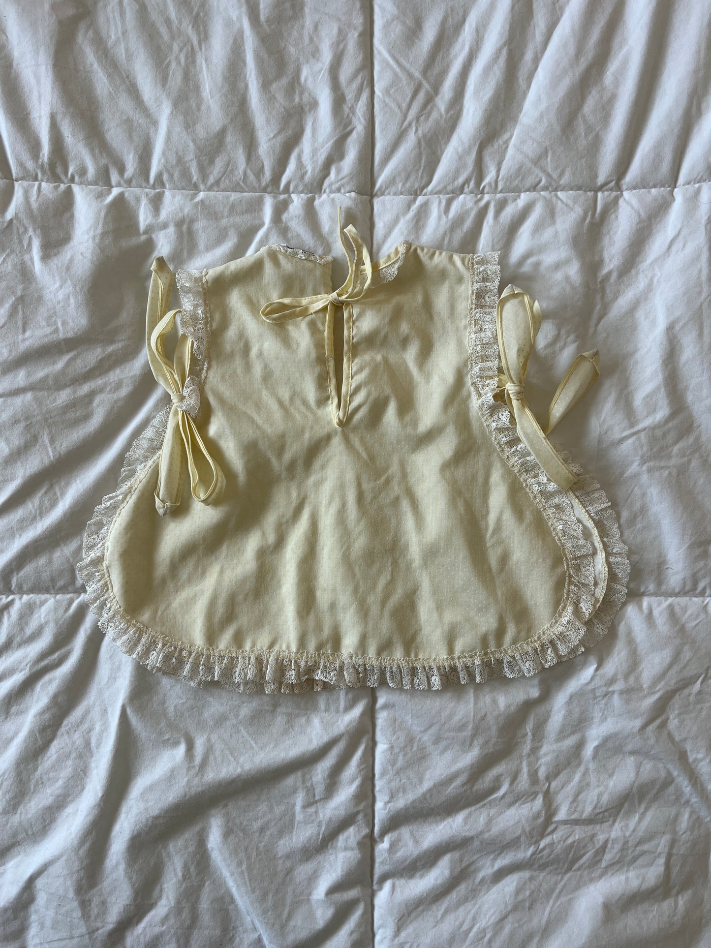 Yellow Tie Dress/Top (12mo-3T)