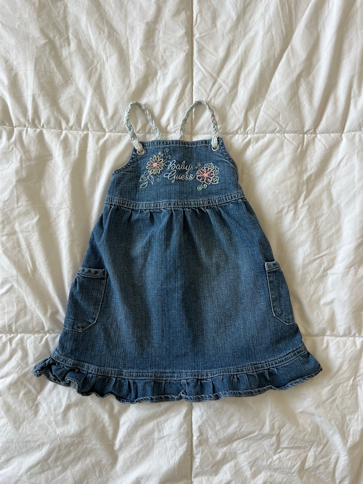 Denim Guess Baby Dress (24mo)