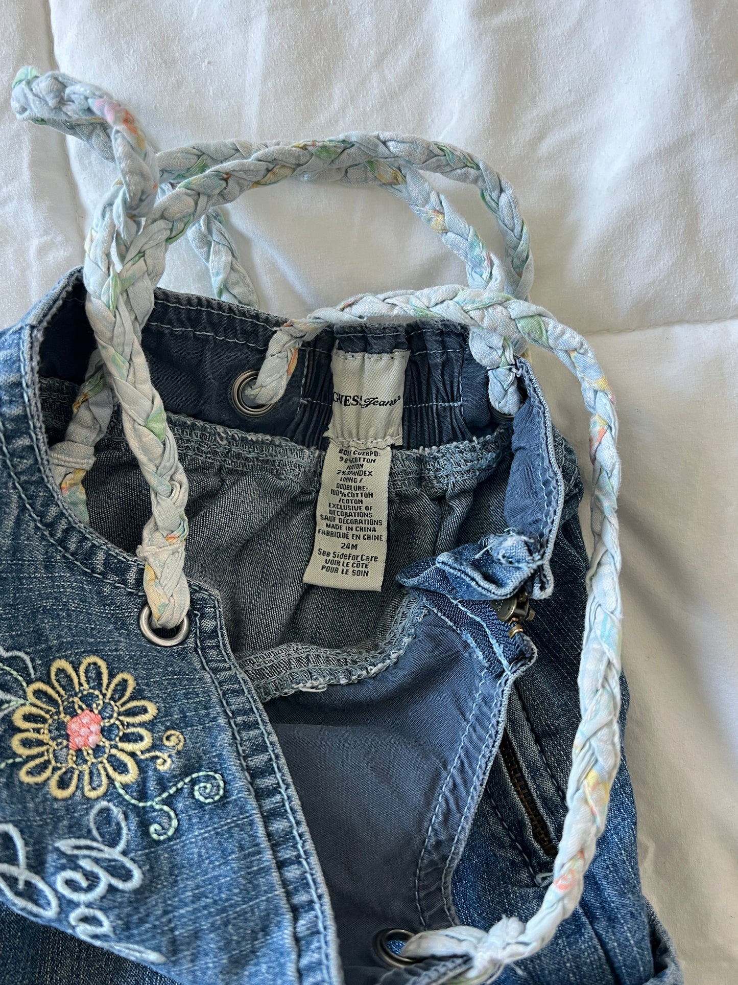 Denim Guess Baby Dress (24mo)