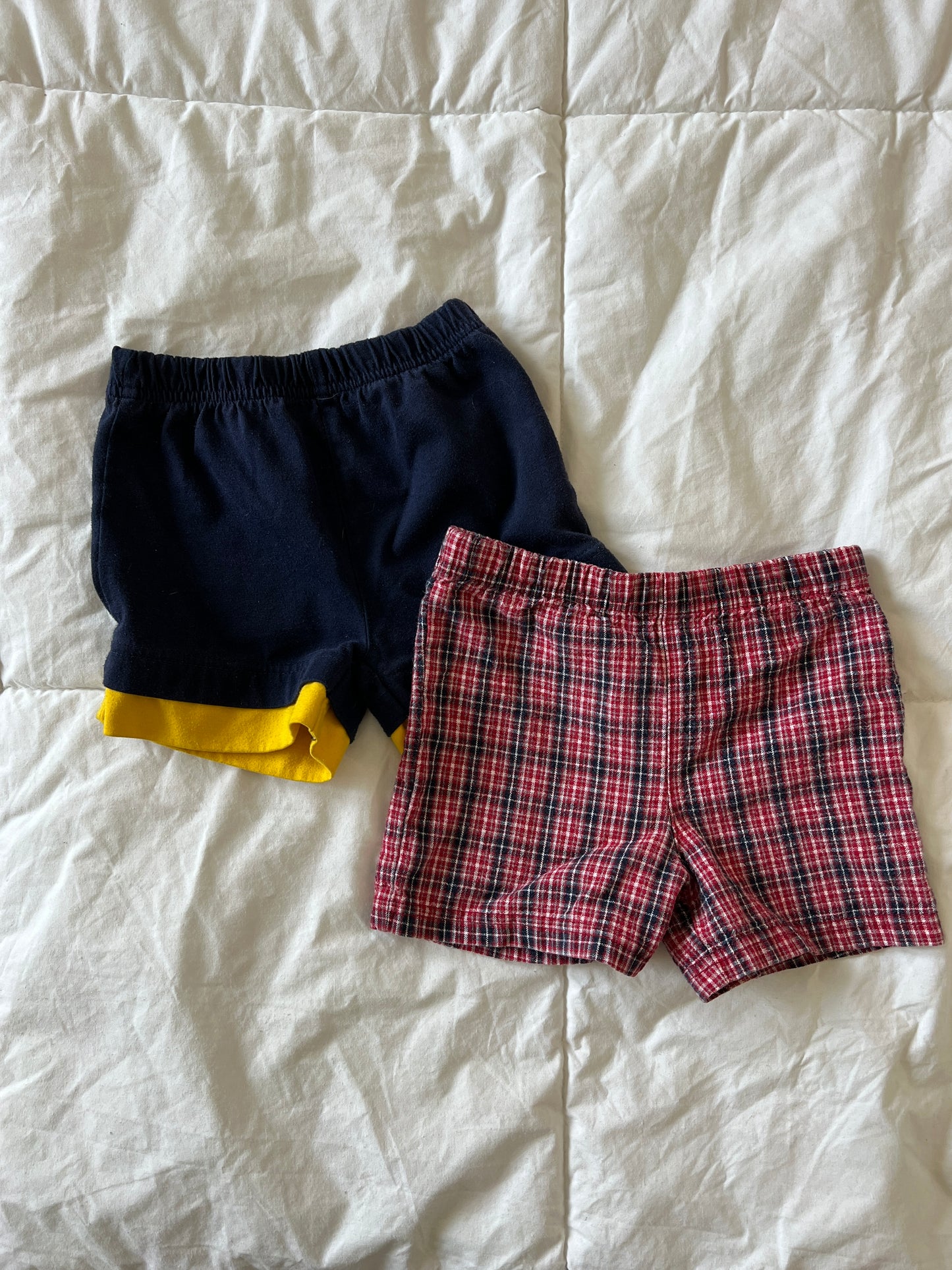 Vintage Baby Shorts x2 (18mo)