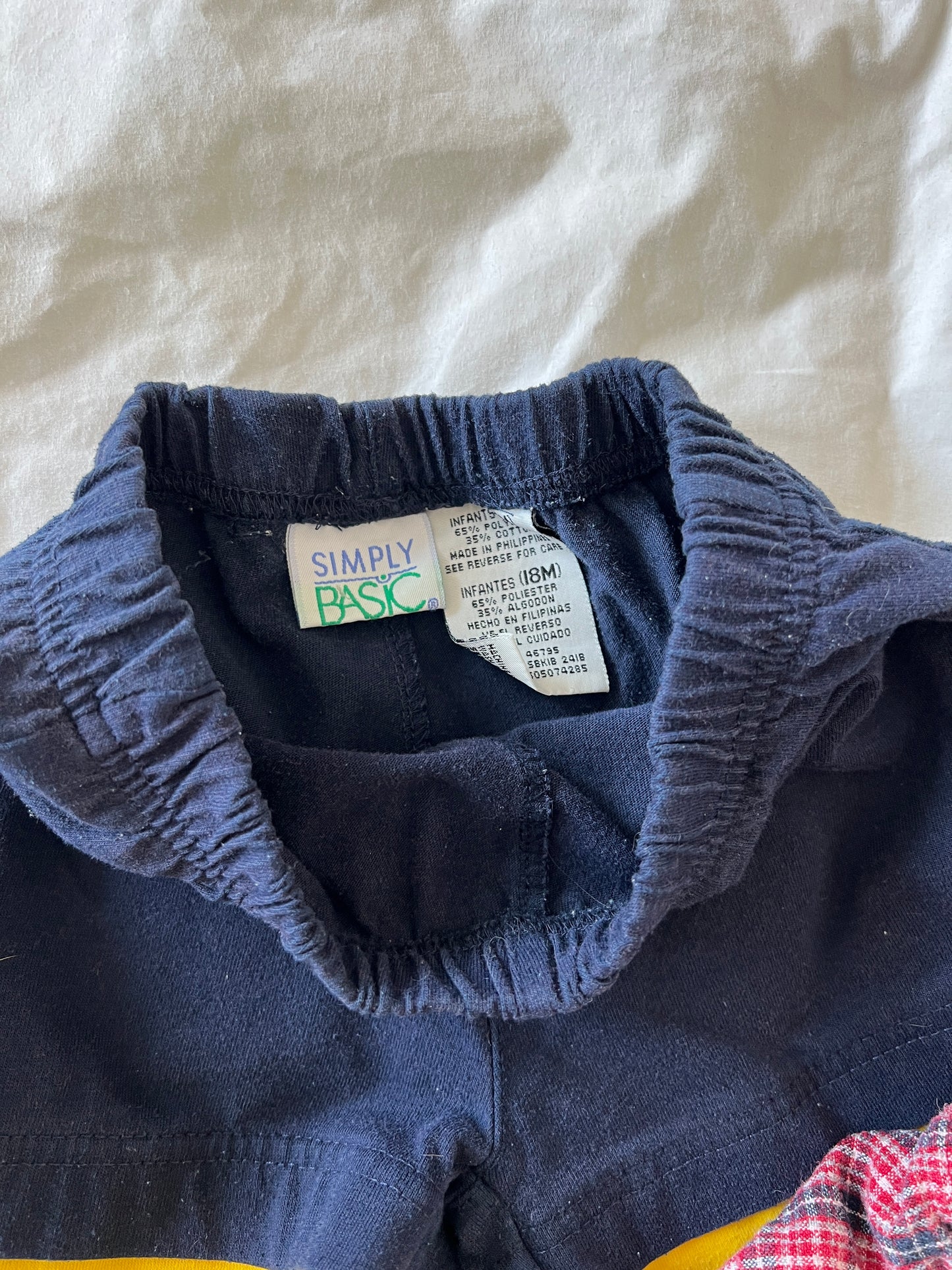 Vintage Baby Shorts x2 (18mo)