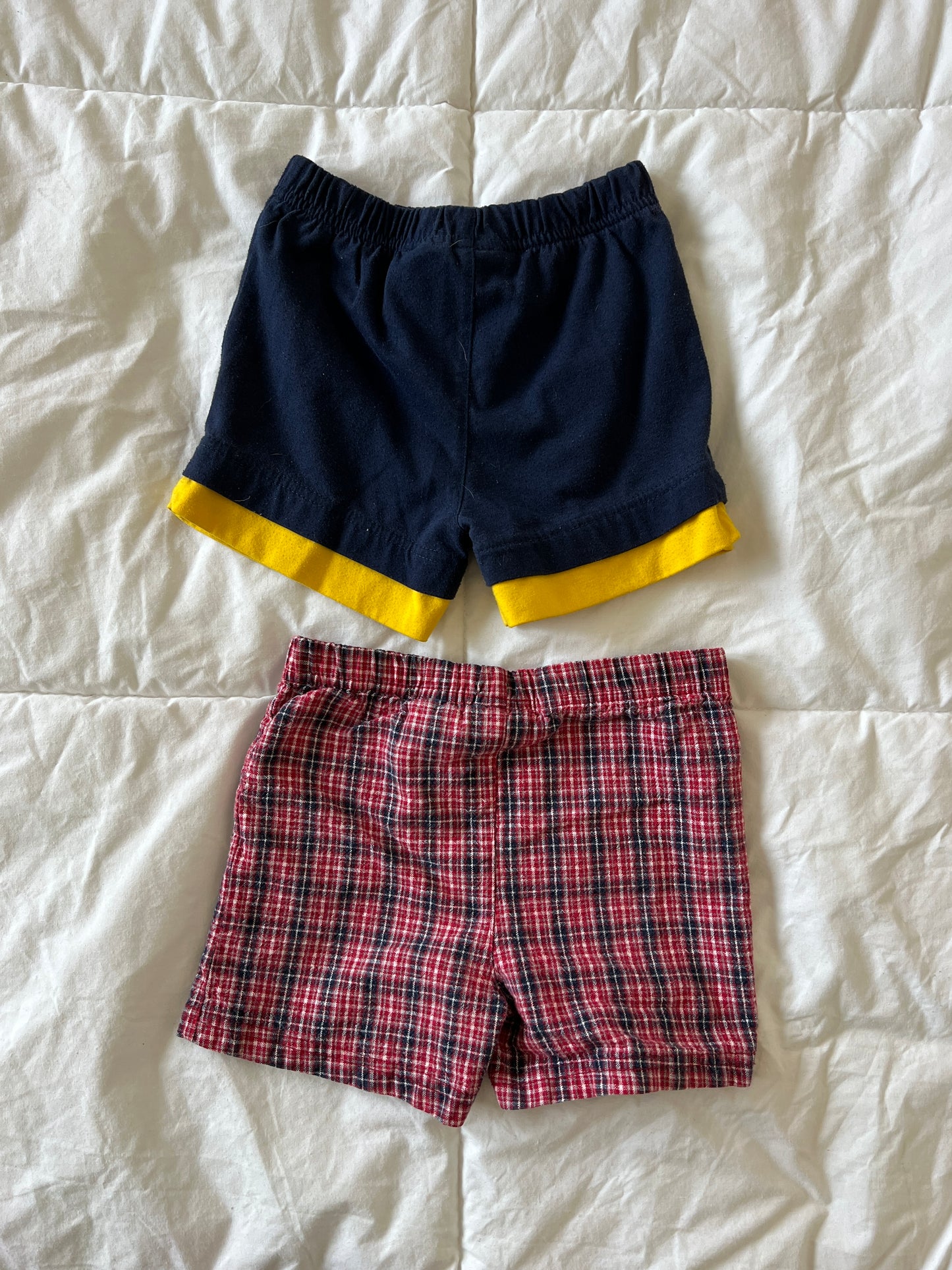 Vintage Baby Shorts x2 (18mo)