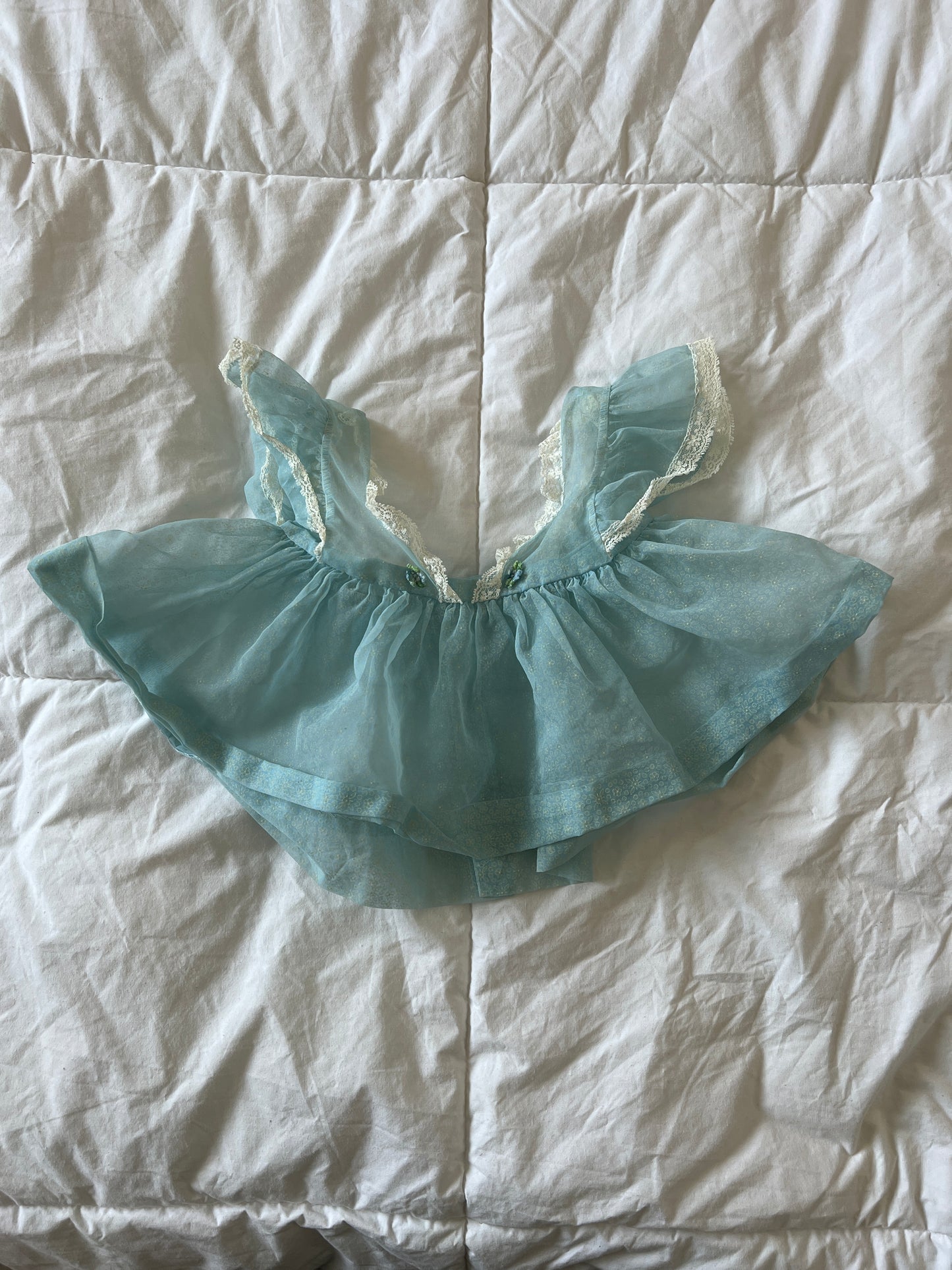 Blue Babydoll Dress/Top (OS)