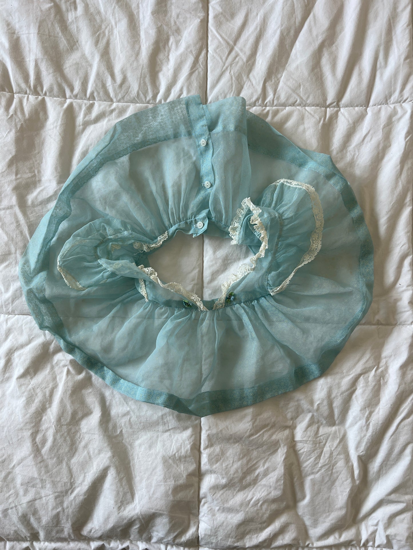 Blue Babydoll Dress/Top (OS)