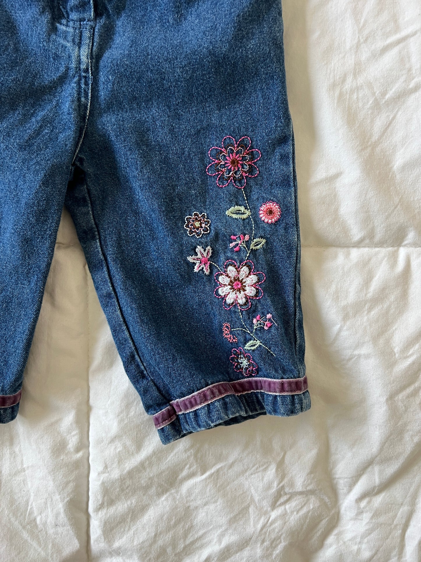 Flower Baby Jeans (12mo)