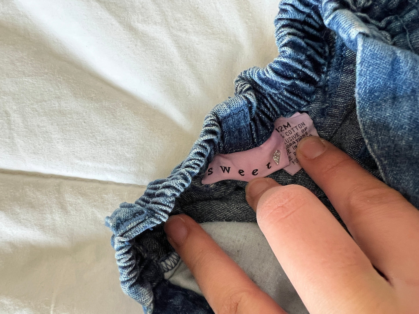 Flower Baby Jeans (12mo)
