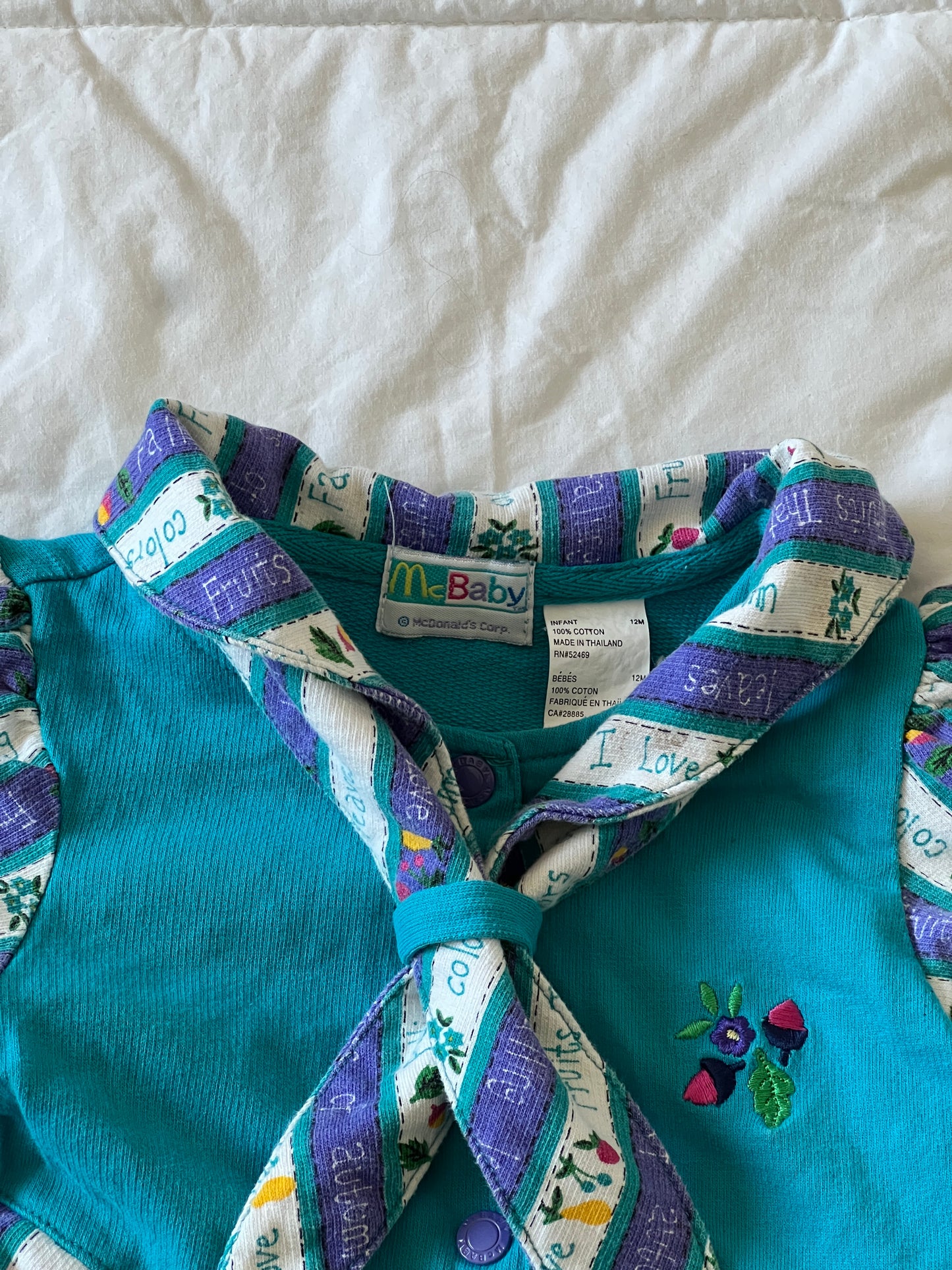 McBaby Fruit Romper (12 mo)