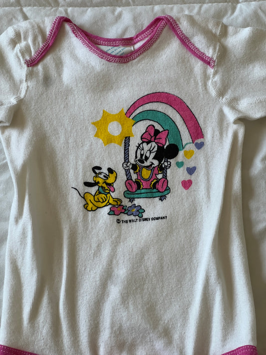 Minnie Mouse Onesie (12 mo)