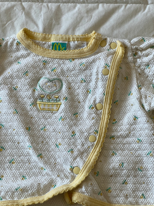 McKids Yellow Snap Up Blouse (3/6mo)