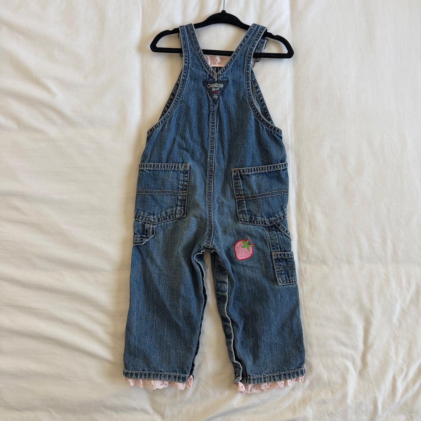 Strawberry Shortcake Strawberry Overalls (18m)