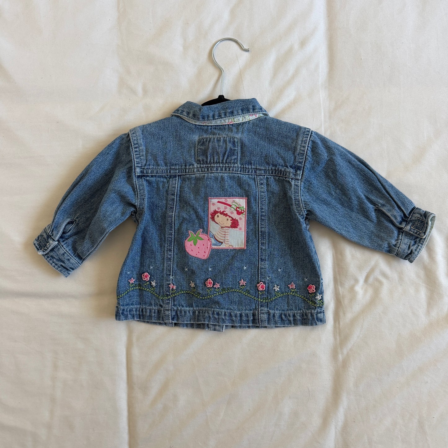 Strawberry Shortcake Flower Jacket (6-9m)