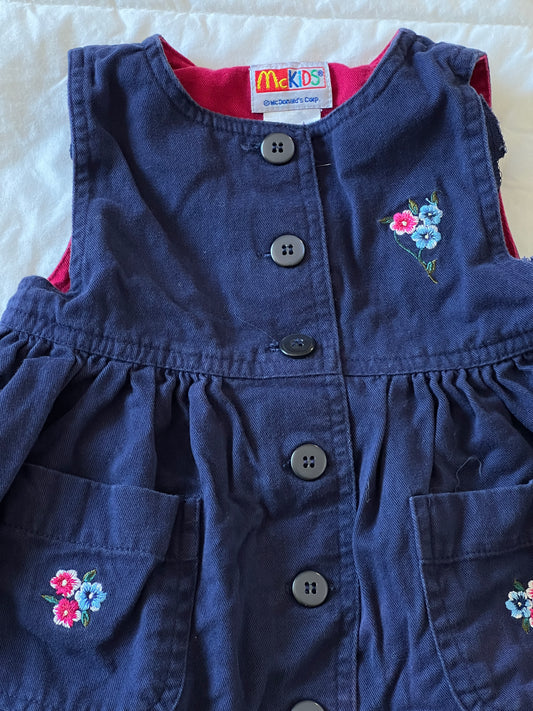 McKids Navy Blue Dress (12mo)